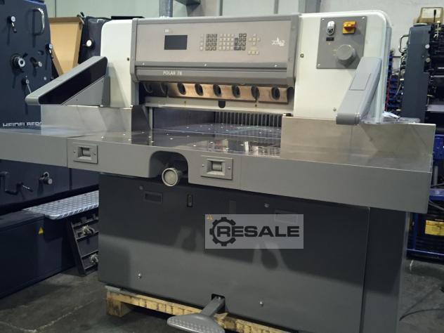 Maschine: POLAR 78 ES Paper cutting machines