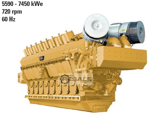 Maschine: CATERPILLAR 16CM32 Diesel generators