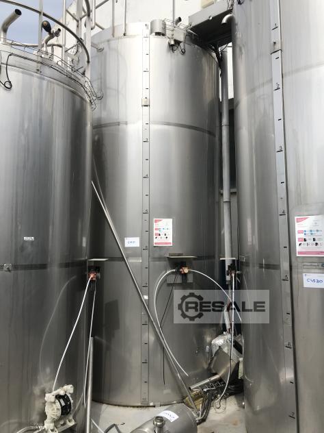 Maschine: PIERRE GUERIN  Stainless steel 10.000 litres tank