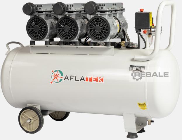Maschine: AFLATEK Silent100-3 Oil-free compressor with 100l air tank