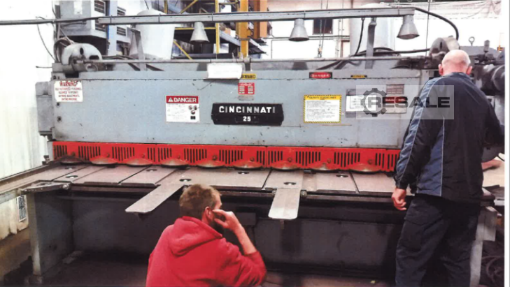 Maschine: CINCINNATI 10 x 3/8 Mechanical Shear Shears For Sheet Metal Working