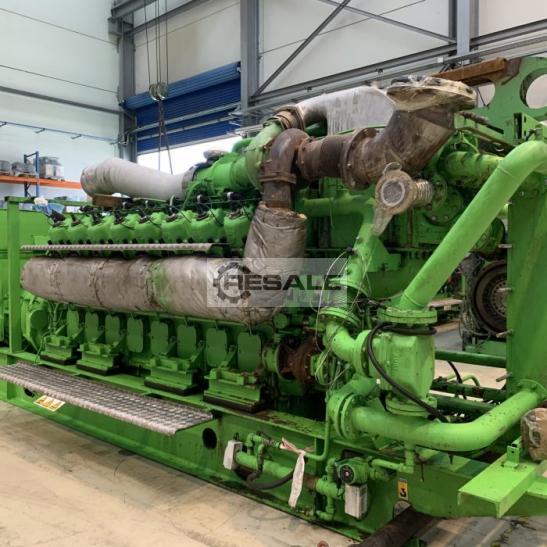 Maschine: JENBACHER J616 GS C02 2000 KW Gas generators