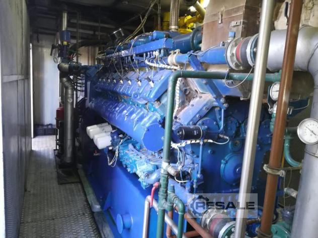 Maschine: MWM TBG 620 V16 K Gas generators