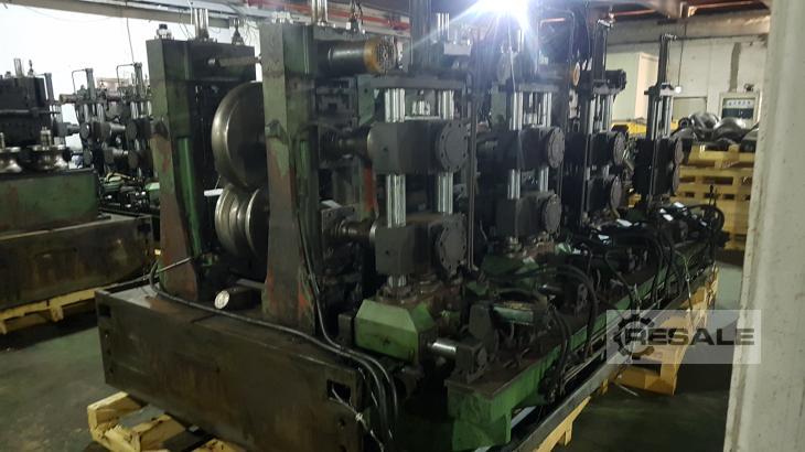 Maschine: MAYUNGJIN 145mm x 6.5mm ERW tube mill Pipe Manufacturing Machines