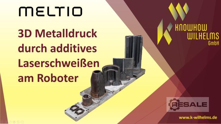 Maschine: MELTIO Engine Roboter Laser Welding Systems
