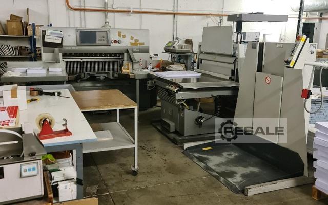 Maschine: POLAR 115X cutting line Paper cutting machines