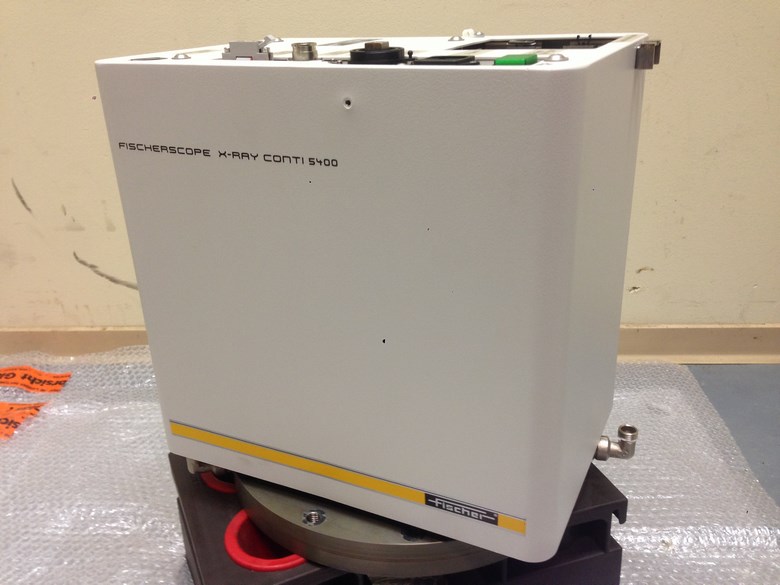 Maschine: FISCHERSCOPE XRF X-Ray 5400 Fischerscope XRF X-RAY 5400 Spectrometer